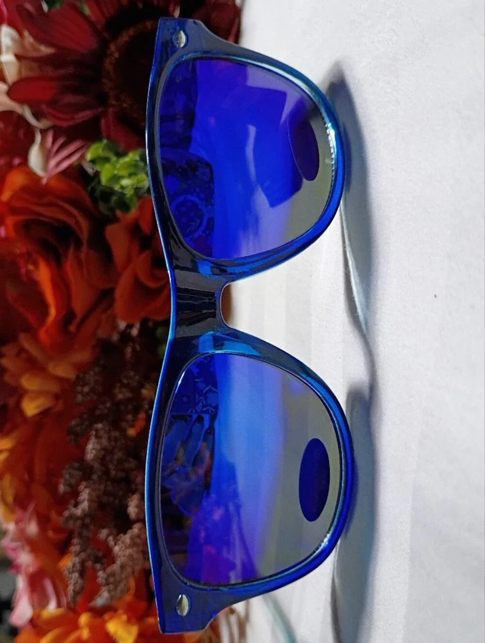 Blue Polarized Unisex Sunglasses - Unbranded